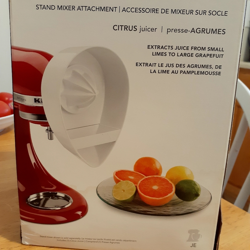 Kitchenaid  Citrus Juicer attachment.